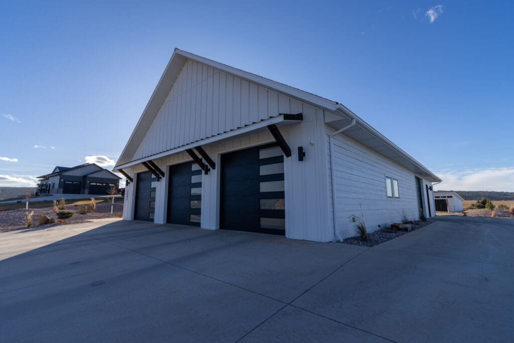 Residential painting project after completion with Black Mountain Painting in Sturgis, SD.